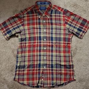 Short Sleeved Plaid Pendleton Seaside Shirt